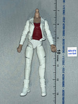 1/12 Scale Modern Era Female Figure Body in White Jacket and Pants Outfit - Pandora - Valaverse Action Force - Mail Away White