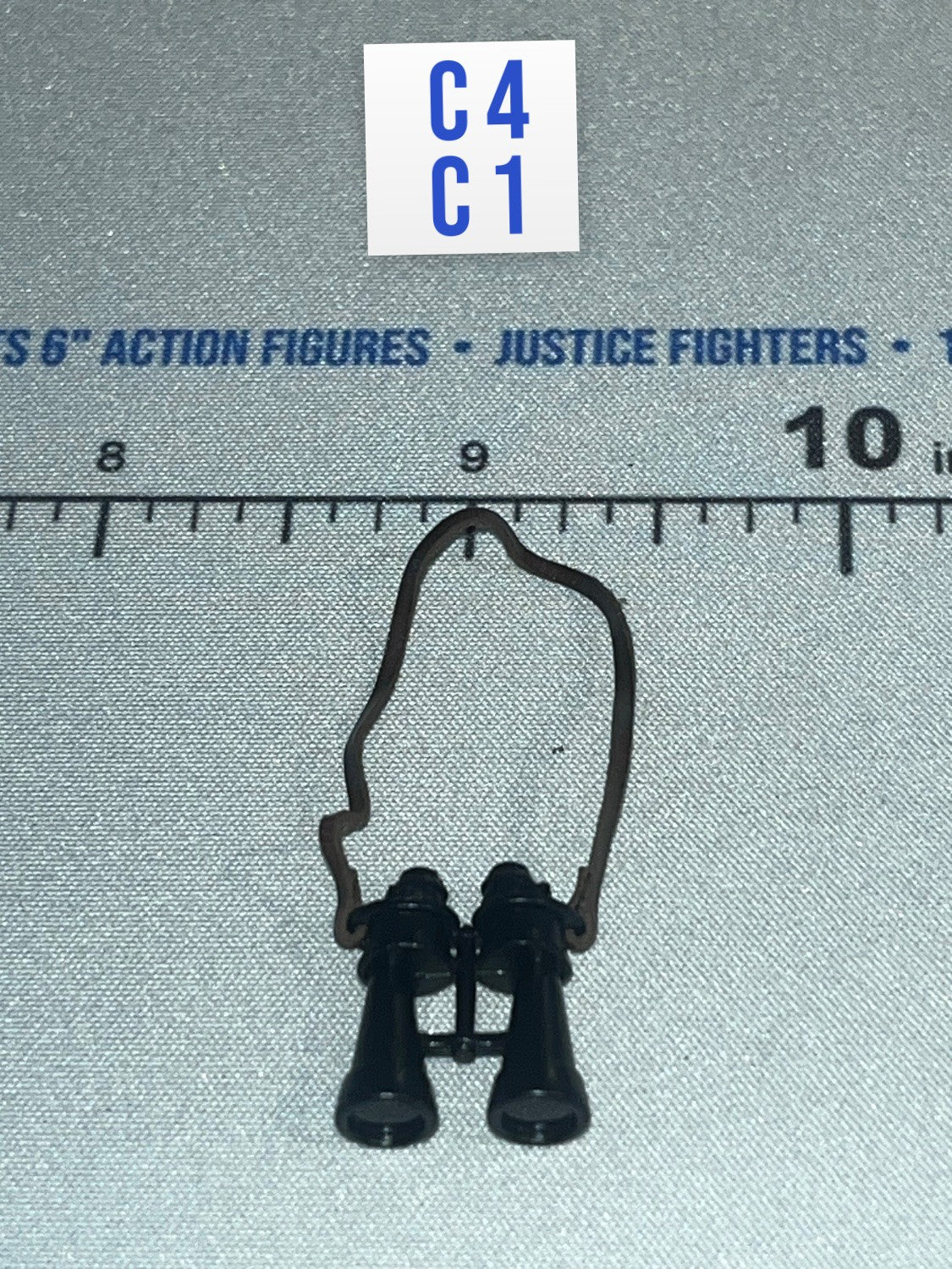1/12 Scale WWII German Binoculars with Strap - WWII German U-Boat Commander Lehmann DiD XD80026