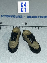 1/12 Scale WWII German Low-Cut Sneakers Pair - WWII German U-Boat Commander Lehmann DiD XD80026