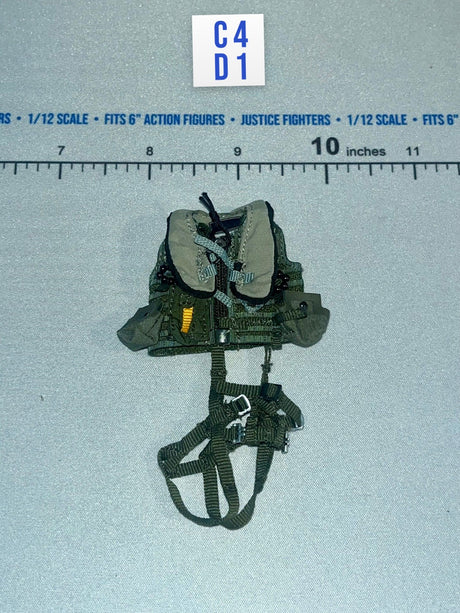 1/12 Scale Modern Era US Tactical Vest with Harness - US Navy F/A-18E Pilot – “Maverick” Mitchell DiD XM80031