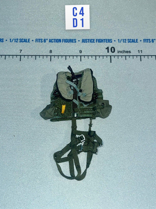 1/12 Scale Modern Era US Tactical Vest with Harness - US Navy F/A-18E Pilot – “Maverick” Mitchell DiD XM80031