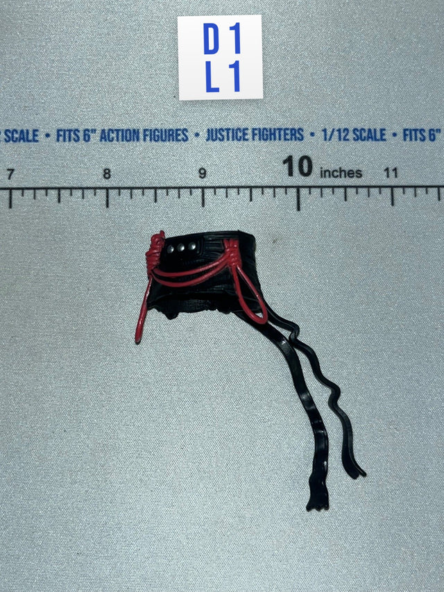 1/12 Scale Modern Era Tactical Belt with Sash - GI Joe Classified Cobra Ninjas #160