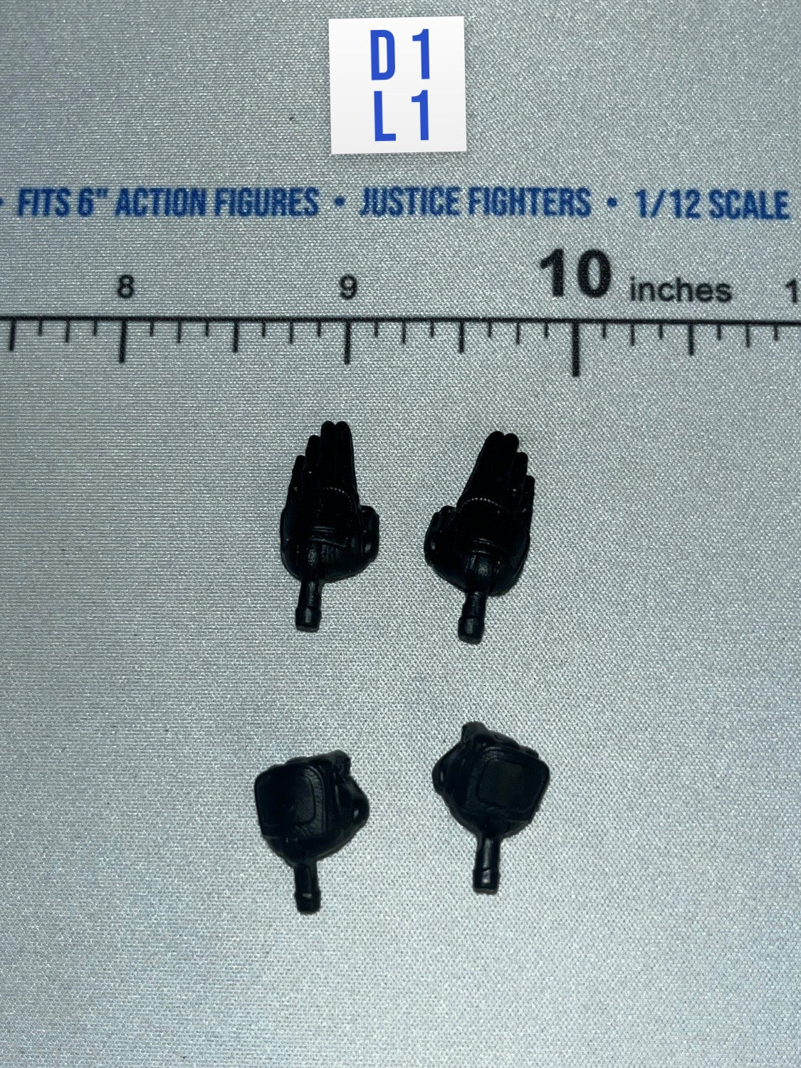 1/12 Scale Modern Era Gloved Hands Set - GI Joe Classified Cobra Ninjas #160
