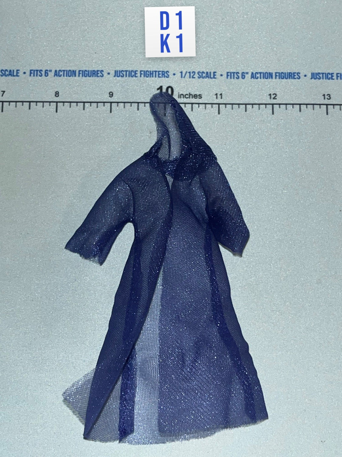 1/12 Scale Medieval Hooded Robe - Qui-Gon Jinn - Star Wars Black Series