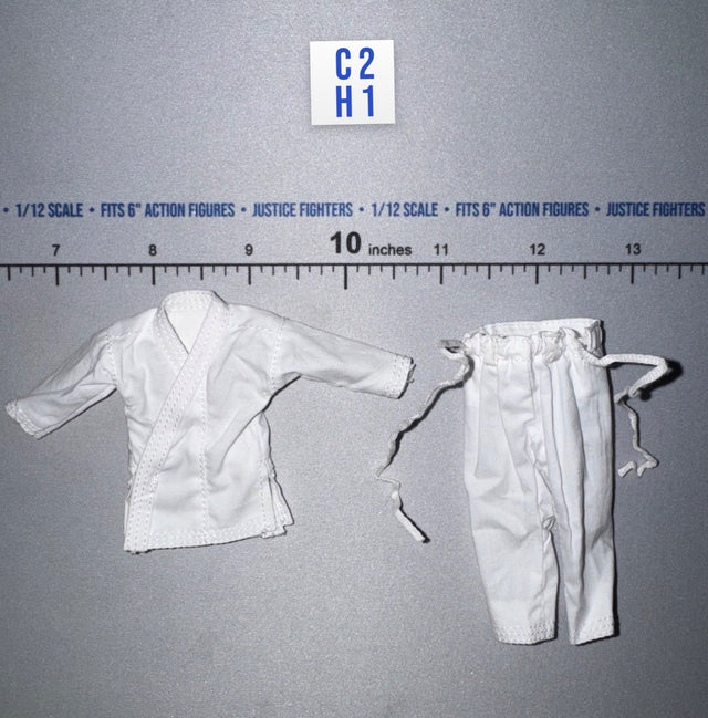 1/12 Scale Modern Era Karate Gi Set - KARATE PLAYER - DiD SF80001