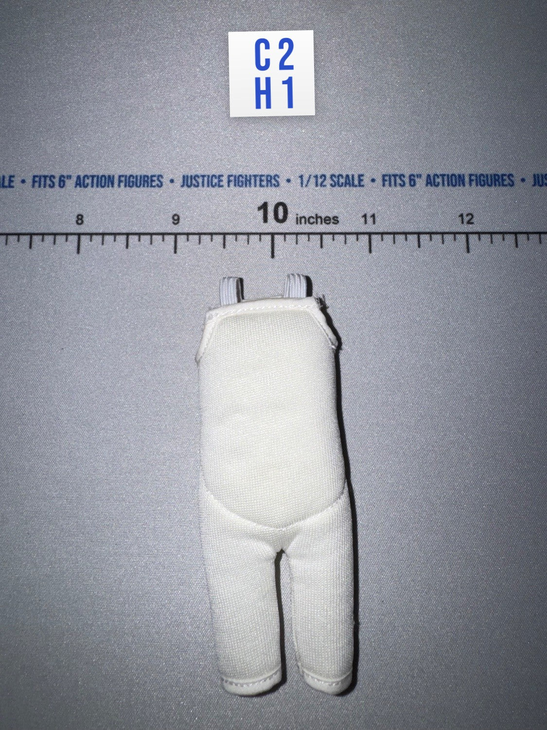 1/12 Scale Modern Era US White Overalls - Apollo 11 Astronauts - Armstrong DiD XS80033
