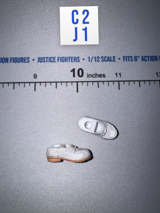 1/12 Scale WWII German Dress Shoes Pair - Apollo 11 Astronauts - Aldrin DiD XS80034