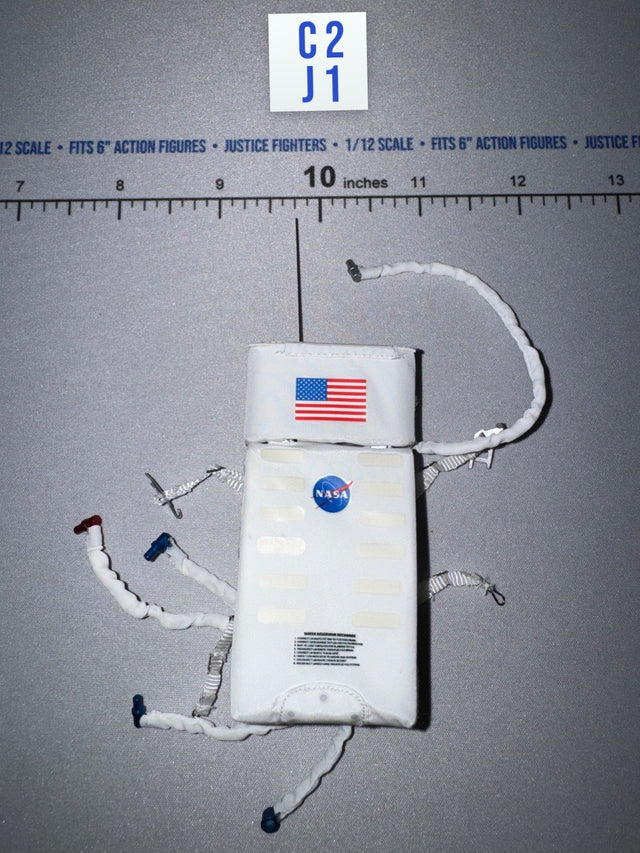 1/12 Scale Modern Era US Astronaut Backpack Life Support System - Apollo 11 Astronauts - Aldrin DiD XS80034