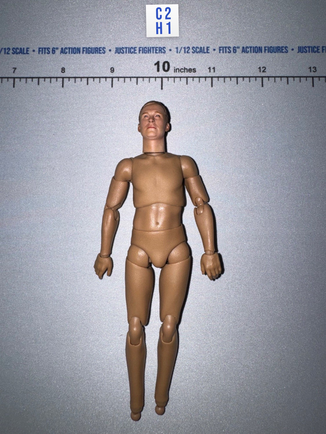 1/12 Scale Modern Era US Nude Male Figure Body - Apollo 11 Astronauts - Armstrong DiD XS80033
