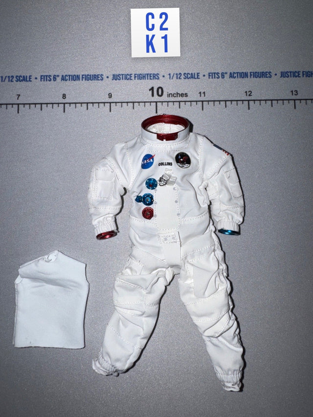 1/12 Scale Modern Era US NASA Apollo Space Suit - Collins - Apollo 11 Astronauts DiD XS80035