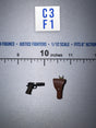 1/12 Scale WWII US Pistol with Holster - WWII US Ranger Private Jackson DiD XA80009