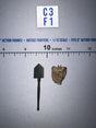 1/12 Scale WWII US Entrenching Tool with Cover - WWII US Ranger Private Jackson DiD XA80009