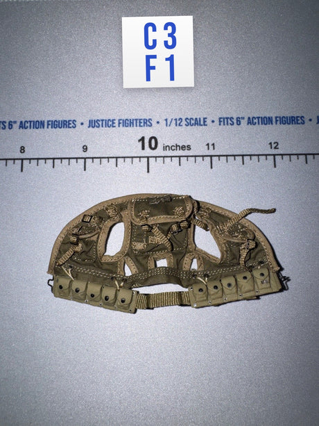 1/12 Scale WWII US Field Gear Set - WWII US Ranger Private Jackson DiD XA80009