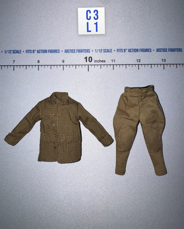 1/12 Scale WWII German Field Uniform Set - Russian Sniper – Vasily Zaitsev XR80037