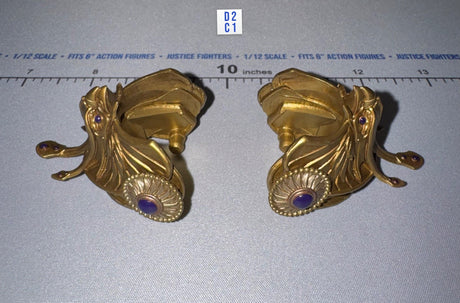 1/12 Scale Medieval Winged Gauntlets Pair - Sir Valgard 2 - Mythic Legions Four Horsemen Four Horsemen