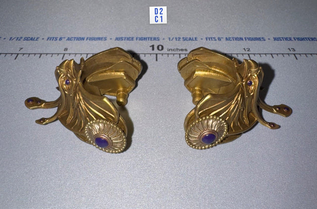 1/12 Scale Medieval Winged Gauntlets Pair - Sir Valgard 2 - Mythic Legions Four Horsemen Four Horsemen