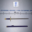 1/12 Scale Medieval Medieval Sword with Scabbard - Sir Valgard 2 - Mythic Legions Four Horsemen Four Horsemen
