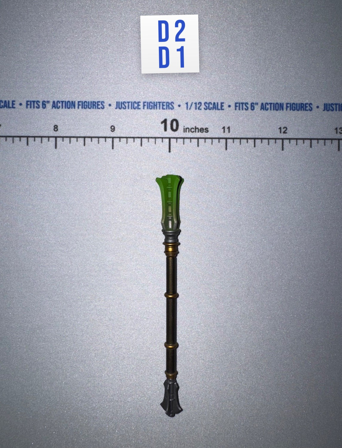 1/12 Scale Fantasy Scepter / Magic Staff - Scaphoid 2 - Four Horsemen Mythic Legions: Legacies of Mythoss
