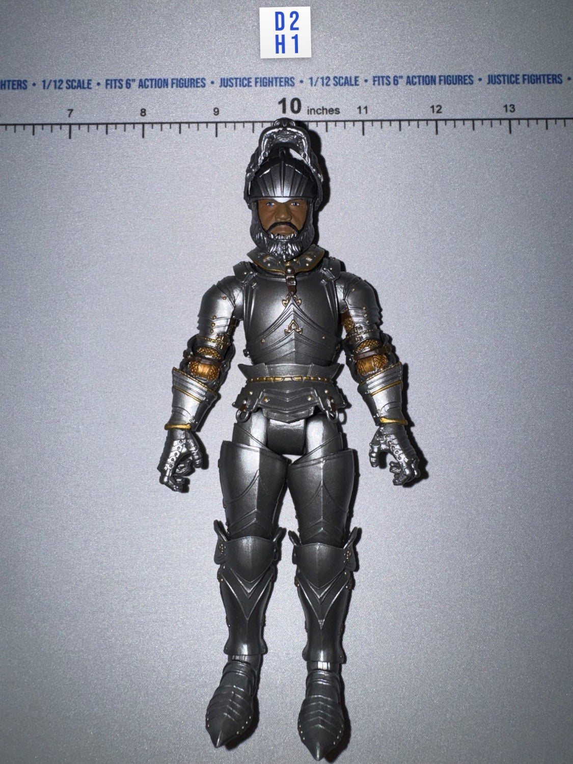 1/12 Scale Medieval Knight in Full Armor Figure - Otho 2 - Mythic Legions Four Horsemen