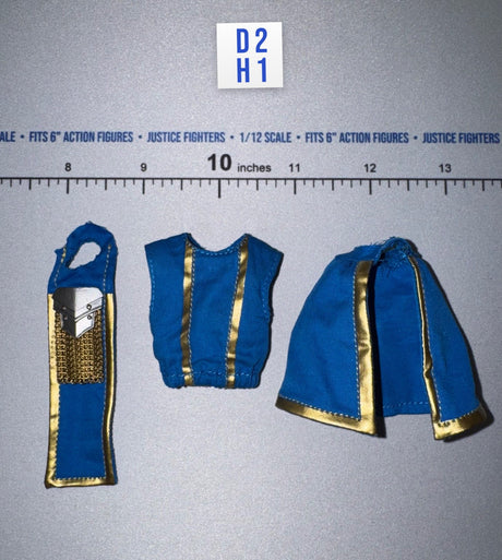 1/12 Scale Medieval Royal Tunic and Cape Set - Otho 2 - Mythic Legions Four Horsemen