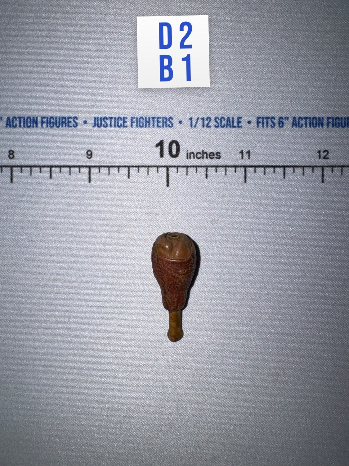 1/12 Scale civilian Turkey Leg / Chicken Leg Food Accessory - Thord Ironjaw 2 Dwarf - Mythic Legions Four Horsemen