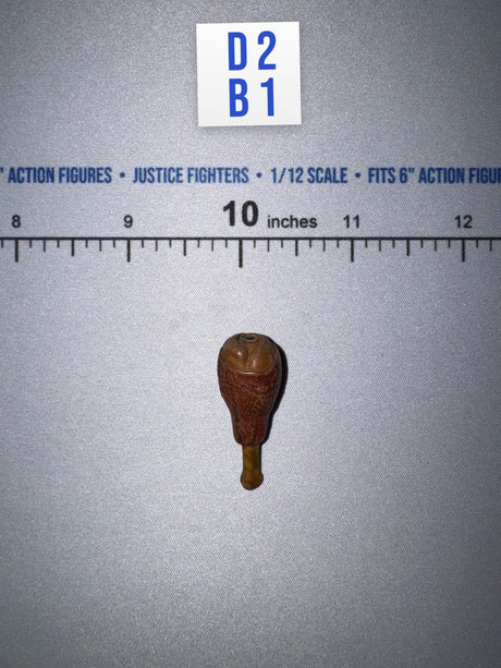 1/12 Scale civilian Turkey Leg / Chicken Leg Food Accessory - Thord Ironjaw 2 Dwarf - Mythic Legions Four Horsemen