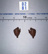1/12 Scale Medieval Gauntlet Hands Pair - Thord Ironjaw 2 Dwarf - Mythic Legions Four Horsemen