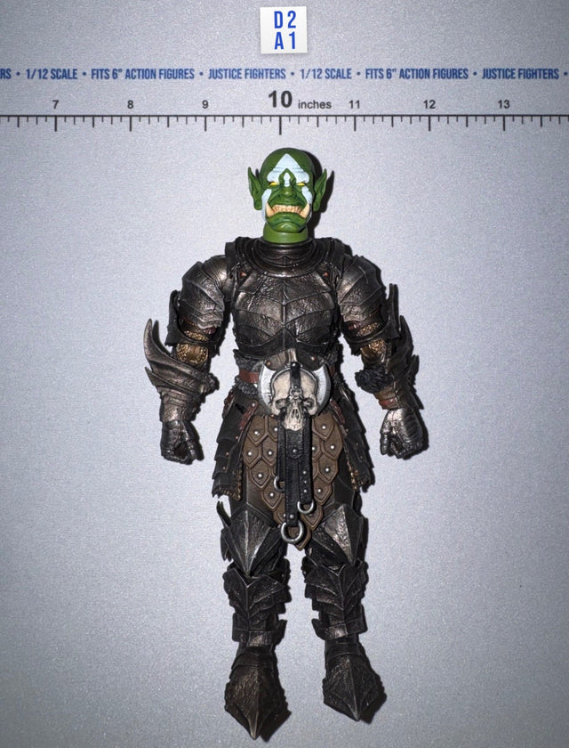 1/12 Scale Medieval Fantasy Orc Warrior Figure - Urzokk 2 - Mythic Legions Four Horsemen