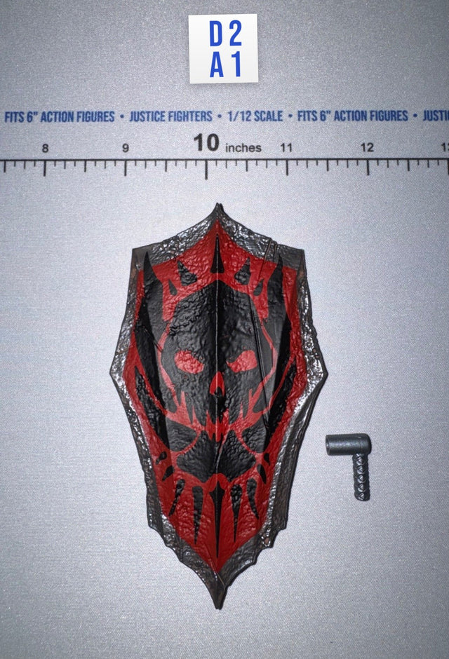 1/12 Scale Medieval Fantasy Fantasy Shield - Urzokk 2 - Mythic Legions Four Horsemen