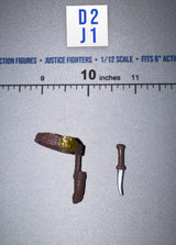 1/12 Scale Medieval Belt with Buckle and Dagger - Forge - Dungeons and Dragons Honor Among Thieves- Hasbro