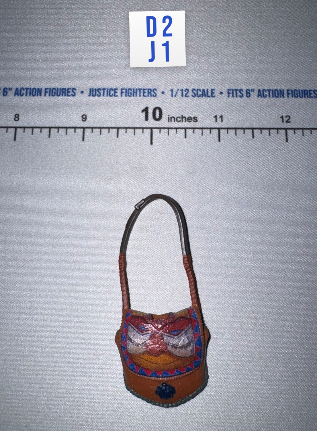 1/12 Scale Medieval Decorative Shoulder Bag - Simon - Dungeons and Dragons - Hasbro