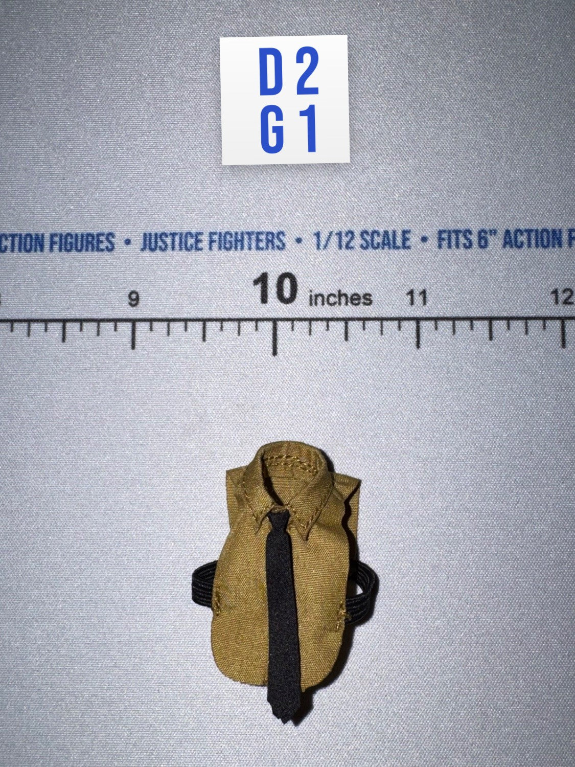 1/12 Scale Modern Era Dress Shirt with Tie - WWII German SS Honor Guard Archard - DID 3R TG80005