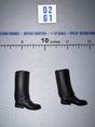 1/12 Scale WWII German Jackboots Pair - WWII German SS Honor Guard Archard - DID 3R TG80005