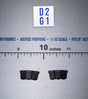 1/12 Scale WWII German Ammunition Pouches - WWII German SS Honor Guard Archard - DID 3R TG80005