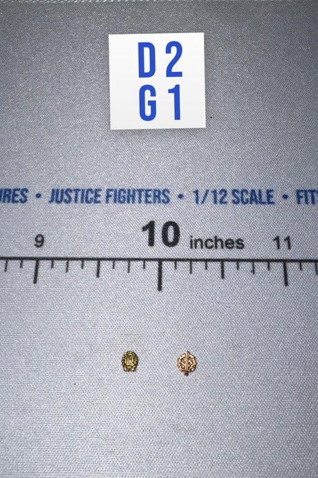 1/12 Scale WWII German Wound Badge Pair - WWII German SS Honor Guard Archard - DID 3R TG80005