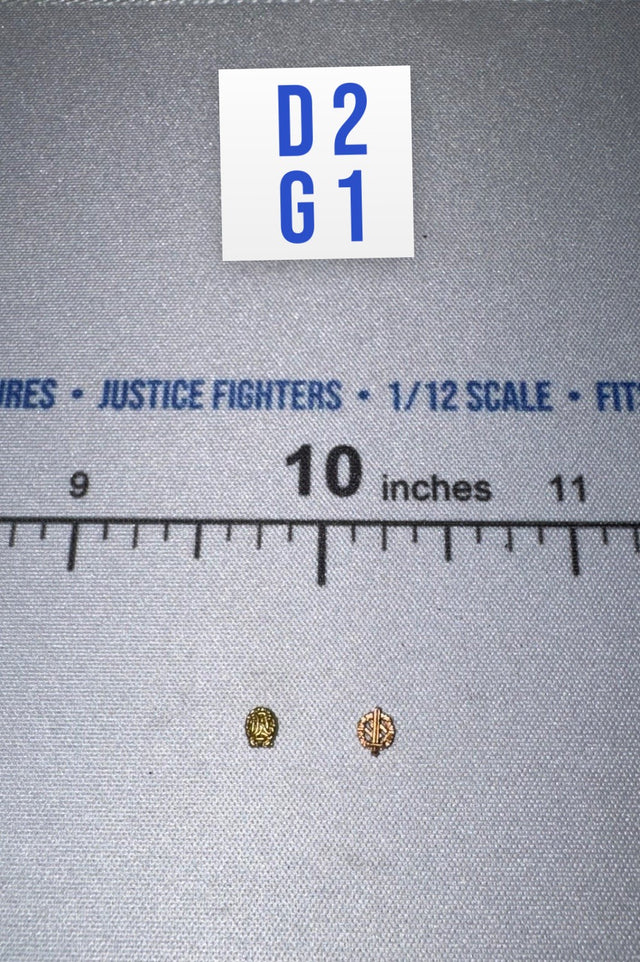 1/12 Scale WWII German Wound Badge Pair - WWII German SS Honor Guard Archard - DID 3R TG80005