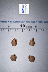 1/12 Scale WWII German Pointing Hands Set - WWII German SS Honor Guard Archard - DID 3R TG80005