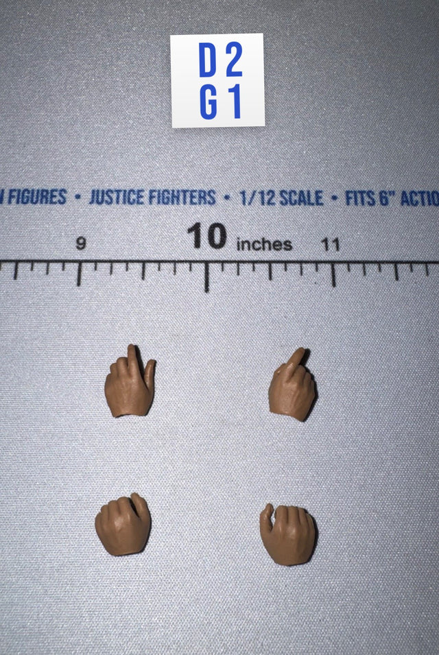 1/12 Scale WWII German Pointing Hands Set - WWII German SS Honor Guard Archard - DID 3R TG80005