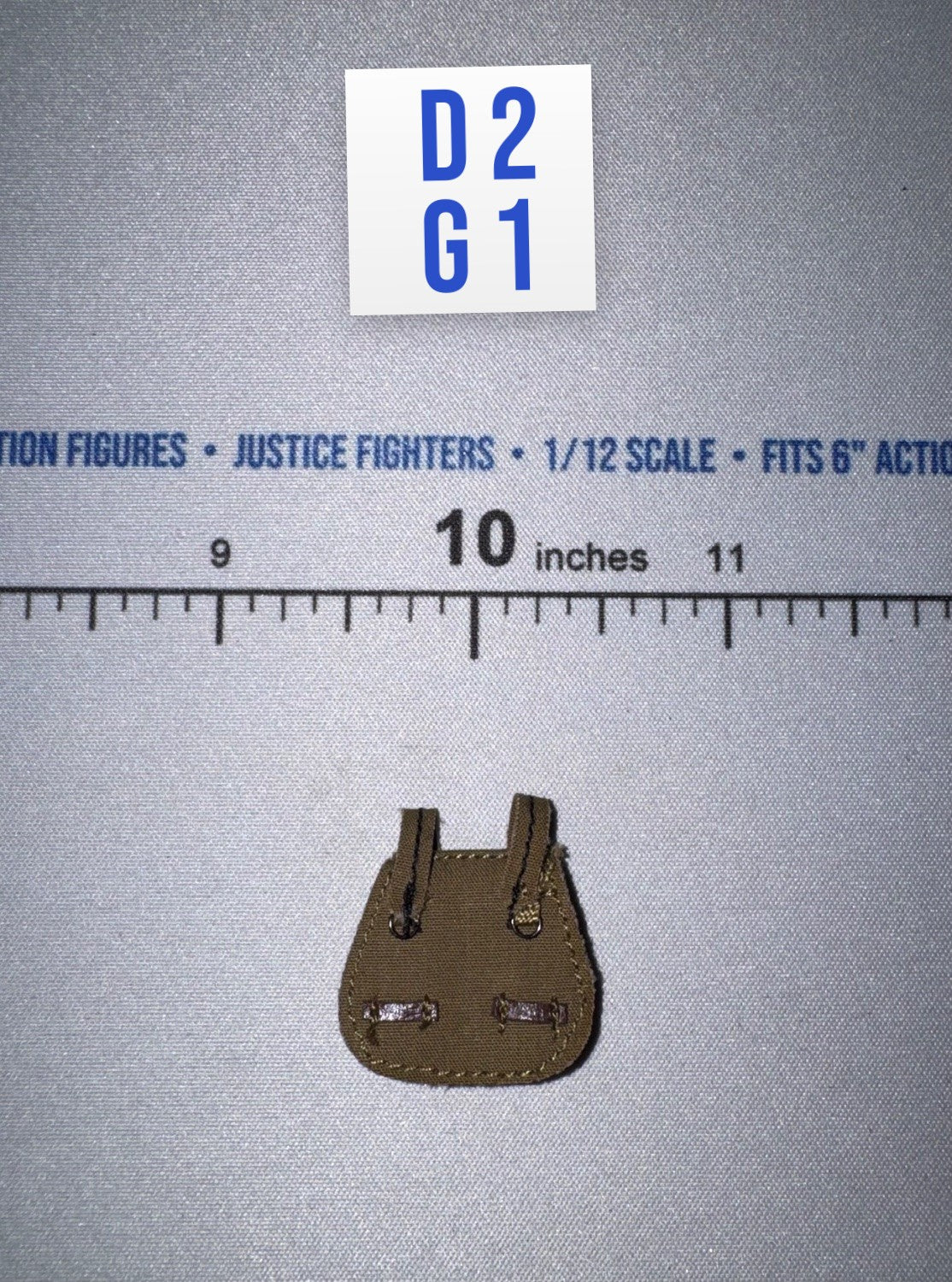 1/12 Scale WWII German Ammunition Pouches - WWII German SS Honor Guard Archard - DID 3R TG80005