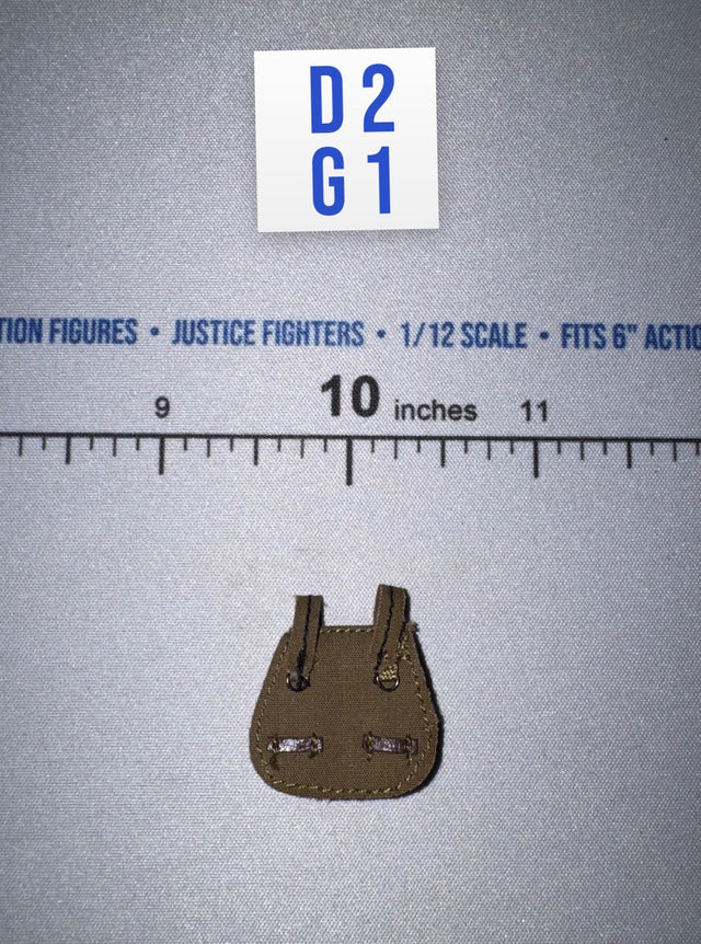 1/12 Scale WWII German Ammunition Pouches - WWII German SS Honor Guard Archard - DID 3R TG80005