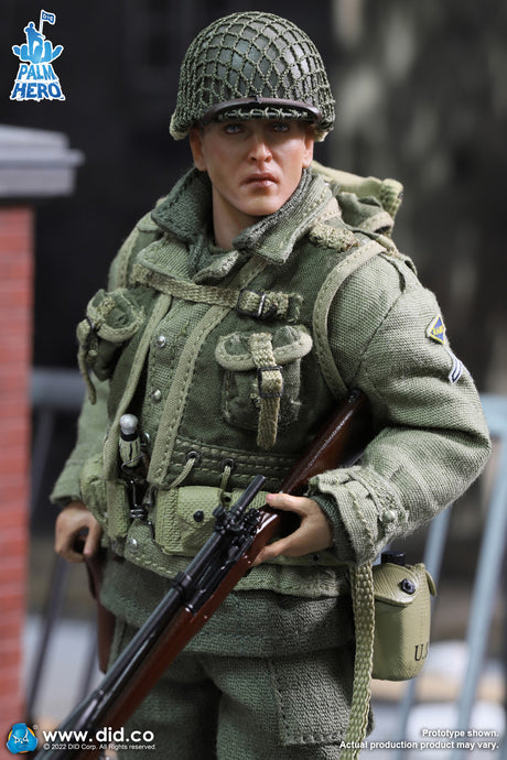 1/12 Scale Palm Hero Series WWII US 2nd Ranger Battalion Series 2 – Private Jackson - NIB DID XA80009