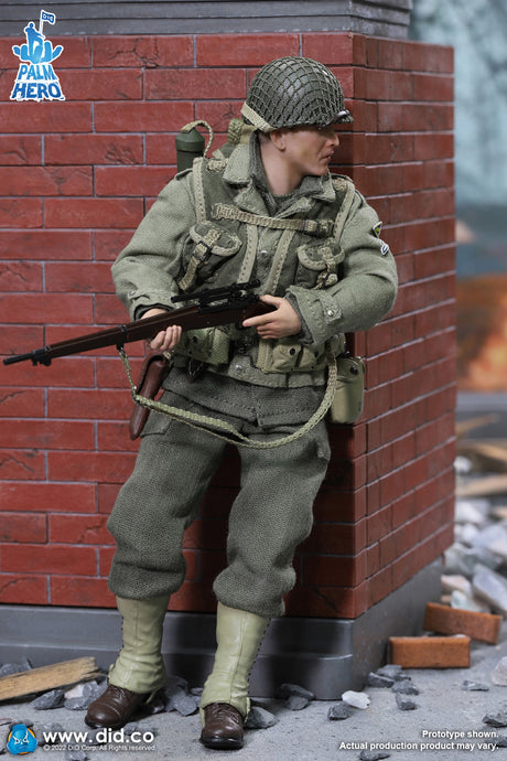 1/12 Scale Palm Hero Series WWII US 2nd Ranger Battalion Series 2 – Private Jackson - NIB DID XA80009