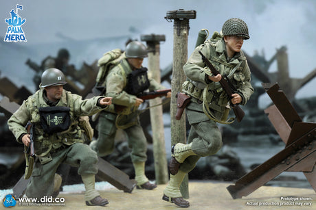 1/12 Scale Palm Hero Series WWII US 2nd Ranger Battalion Series 2 – Private Jackson - NIB DID XA80009