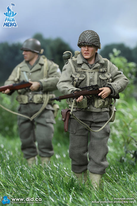 1/12 Scale Palm Hero Series WWII US 2nd Ranger Battalion Series 2 – Private Jackson - NIB DID XA80009