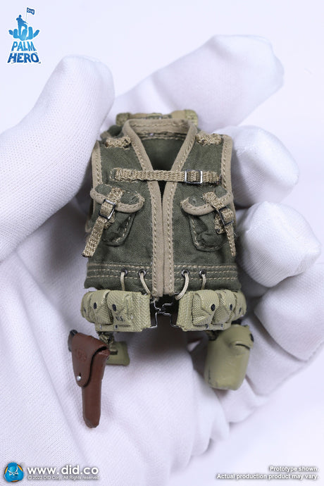 1/12 Scale Palm Hero Series WWII US 2nd Ranger Battalion Series 2 – Private Jackson - NIB DID XA80009