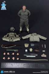 1/12 Scale Palm Hero Series WWII US 2nd Ranger Battalion Series 2 – Private Jackson - NIB DID XA80009