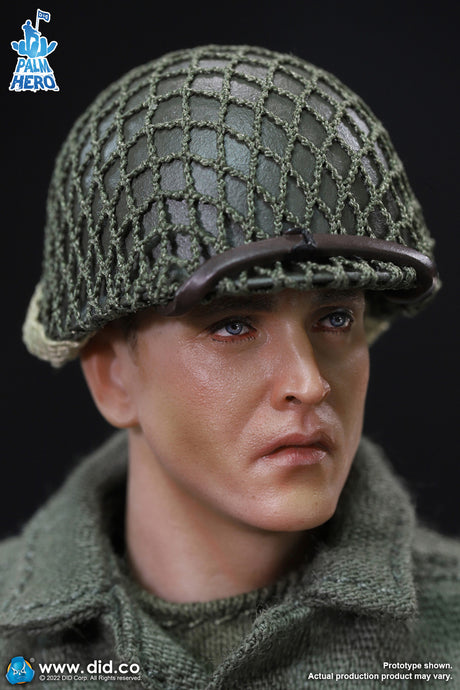 1/12 Scale Palm Hero Series WWII US 2nd Ranger Battalion Series 2 – Private Jackson - NIB DID XA80009