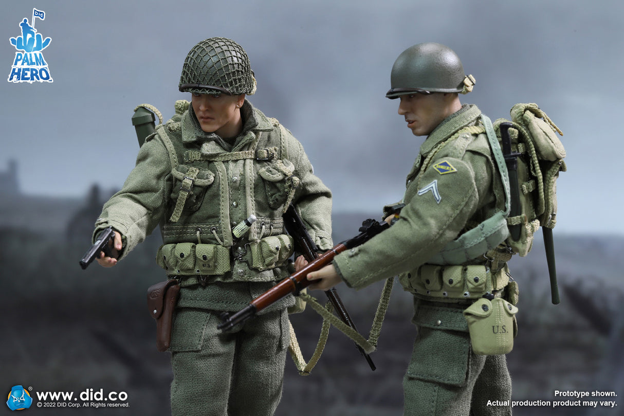 1/12 Scale Palm Hero Series WWII US 2nd Ranger Battalion Series 2 – Private Jackson - NIB DID XA80009
