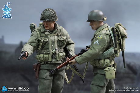 1/12 Scale Palm Hero Series WWII US 2nd Ranger Battalion Series 2 – Private Jackson - NIB DID XA80009