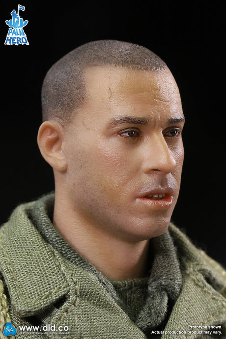 1/12 Scale Palm Hero Series WWII US 2nd Ranger Battalion Series 3 – Private Caparzo - NIB DID XA80011